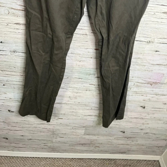 Cabi green linen blend pants trousers size 8 - Picture 2 of 8